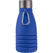 Siliconen opvouwbare drinkfles Erin 550 ml kobaltblauw