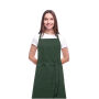 Orissa 200 g/m² organic cotton apron - Forest green