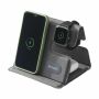 Triplo RCS Wireless Charging Station oplader - grijs Triplo RCS Wireless Charging Station oplader - grijs