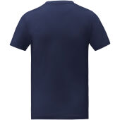 Somoto Heren T-shirt met V-hals en korte mouwen - Marineblauw - XXL