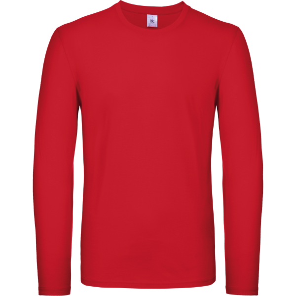 #E150 Men's T-shirt long sleeve Red XXL #E150 Men's T-shirt long sleeve Red XXL
