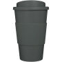 Americano® 350 ml geïsoleerde beker met grip - Grijs Americano® 350 ml geïsoleerde beker met grip - Grijs