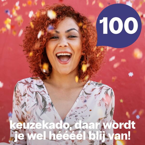 Keuzekado 100 euro | Eigen online Cadeaushop voor medewerkers of klanten