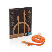 Arc RCS 60W 120 cm 2-in-1 snellaadkabel, oranje