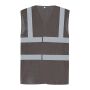 Signalisatie top koel open gaas 2 banden en bretels vest gerecycleerd Grey 3XL Signalisatie top koel open gaas 2 banden en bretels vest gerecycleerd Grey 3XL