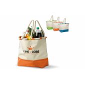 Draagtas canvas 380g/m² - Lichtblauw