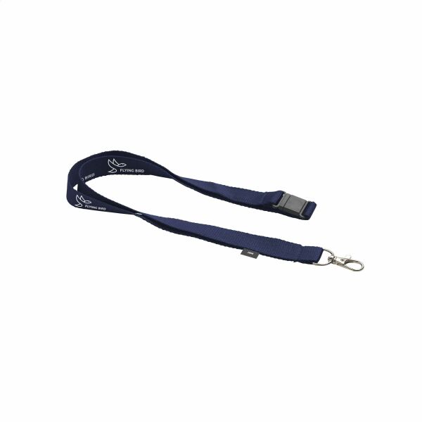 Lanyard Safety GRS RPET 2 cm Schlüsselband - marineblau Lanyard Safety GRS RPET 2 cm Schlüsselband - marineblau