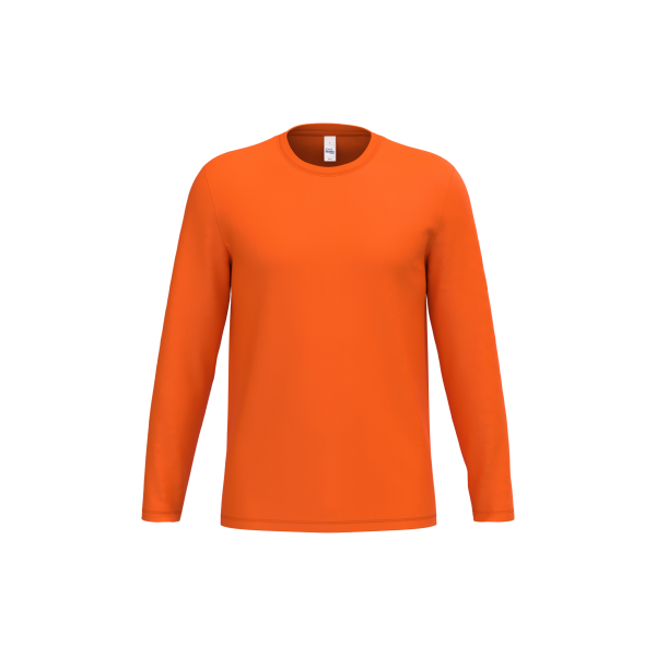 iDeal190 uniseks T-shirt LSL Ideal Orange XL iDeal190 uniseks T-shirt LSL Ideal Orange XL