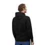 Sweat cardigan | bonded - Black, 2XL