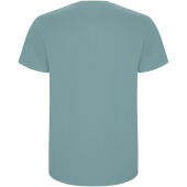 Stafford kindershirt met korte mouwen - Stoffig blauw - 5/6