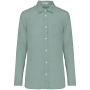 Linnen damesblouse Jade Green XXL