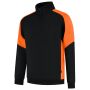 Zip Sweater Bicolor Redefined 306111 Black-Orange XXL