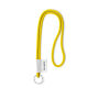 Polyester 2-kleurige koord-lanyard met full color label