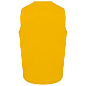 Bodywarmer polykatoen multizakken Yellow XS