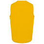 Bodywarmer polykatoen multizakken Yellow XS