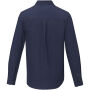 Pollux herenoverhemd met lange mouwen - Marineblauw - 5XL