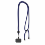 Crossbody, trendy duotone lanyard telefoonhouder van polyester Crossbody, trendy duotone lanyard telefoonhouder van polyester