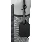 Gerecyclede PU bagagelabel Isen zwart