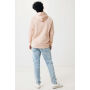 IQONIQ Rila lichtgewicht gerecycled katoen hoodie, peach nectar (L)