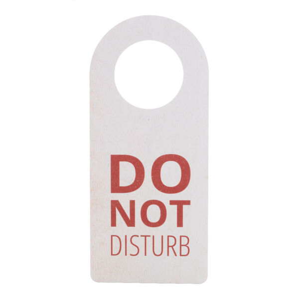 Disturb Wood - custom made deurhanger