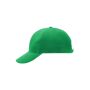 6 Panel Raver Cap Laminated fern-green one size