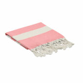 AGOURA - Hammam handdoek 140 gr/m² - Rood