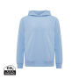 IQONIQ Yengo recycled katoen hoodie met steekzakken, sky blue (XXL)