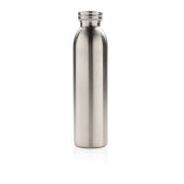 Lekvrije drinkfles met koperisolatie, zilver