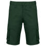 Ecologische heren bermuda met meerdere zakken Forest Green 5XL