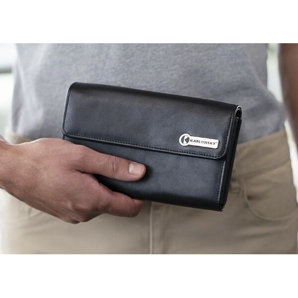 Waiter's Wallet with press stud