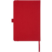 Honua A5 notitieboek van gerecycled papier met gerecyclede PET cover - Rood