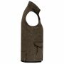 Gewatteerde damesbodywarmer mossy green/black XXL Gewatteerde damesbodywarmer mossy green/black XXL