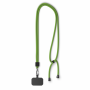 Crossbody, trendy duotone lanyard telefoonhouder van polyester Crossbody, trendy duotone lanyard telefoonhouder van polyester