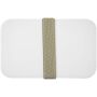 MIYO POP 700+700 ml double layer lunch box - White MIYO POP 700+700 ml double layer lunch box - White