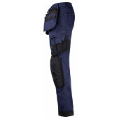*2164 Stretch trousers hp navy/zwart C148