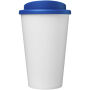 Americano® Eco 350 ml gerecyclede drinkbeker - Wit/Midden blauw