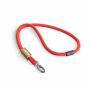 Polyester koord-keycord met bamboe plaatje