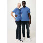 Iqoniq Yosemite gerecycled katoen pique polo, heather blue (XXS)