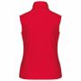 Dames softshell bodywarmer red S