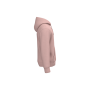 Ecologische uniseks sweater met capuchon Petal Rose M