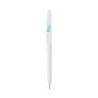 Vibe GRS certified R-ABS pen met ultra vloeiende inkt, wit, wit