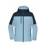 Ladies' 3-in-1 Jacket GRS milky blue/navy XS