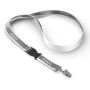 Afneembare polyester keycord met reflecterende overlay