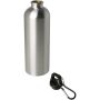Oregon 750 ml RCS certified single wall stainless steel water bottle with carabiner - Silver