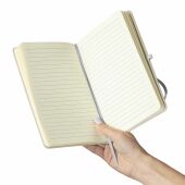 Gerecycled notitieboekje A5 Bloom - wit