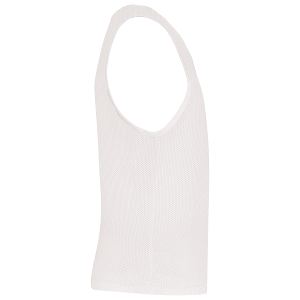 Licht trainingshesje van mesh kids White 6/10 jaar Licht trainingshesje van mesh kids White 6/10 jaar