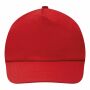 5-Panel cap voor kinderen KIDDY WEAR rood