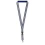 Afneembare polyester keycord met reflecterende overlay
