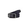 Herenriem in suède deep navy M/L (Taille 1)