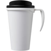 Americano® grande 350 ml geïsoleerde beker - Wit/Zwart